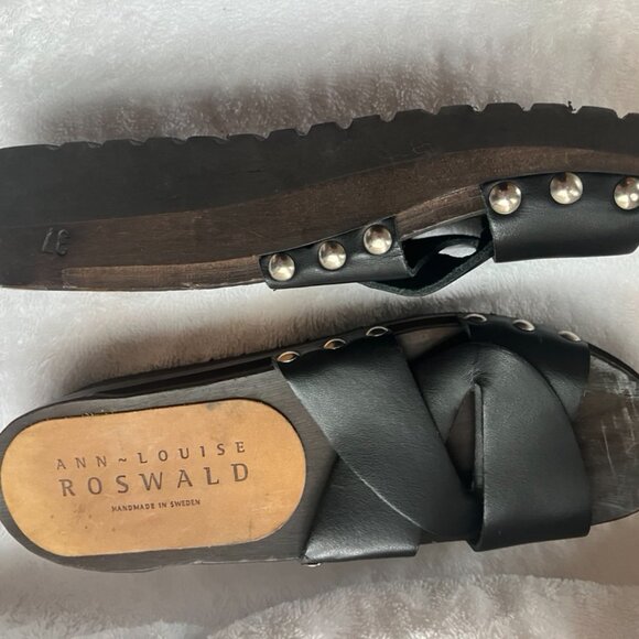 Crazy beautiful/comfortable BOHO Ann Louise Roswald Sandals size 37 Sweden - Picture 2 of 3